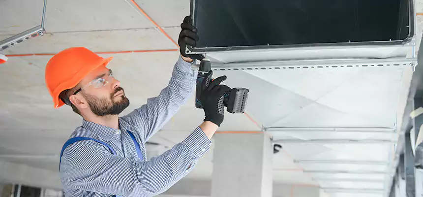 Roof Cap & Exterior Hood Lint Buildup Removal – Glenview